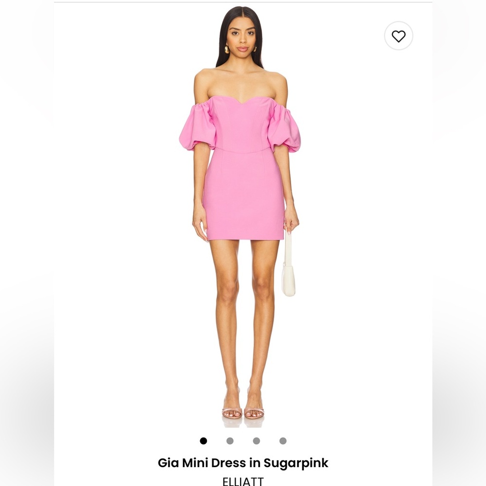 ELLIATT Gia Mini Dress in Sugarpink